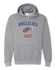 Grand Oaks Grizzlies Claw Dad Men's Hoodie