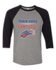 Grand Oaks Grizzlies Claw Train Hard, Can't Lose Women's Baseball T-Shirt