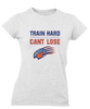 Grand Oaks Grizzlies Claw Train Hard, Can't Lose Women's Premium SS T-Shirt