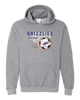 Grand Oaks Grizzlies Claw Soccer #2 Men's Hoodie