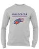 Grand Oaks Grizzlies Claw Mascot #8 Men's LS T-Shirt