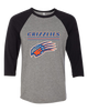 Grand Oaks Grizzlies Claw Mascot #8 Men's Baseball T-Shirt