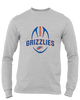 Grand Oaks Grizzlies Claw Football #5 Men's LS T-Shirt