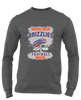 Grand Oaks Grizzlies Claw Football #6 Men's LS T-Shirt