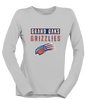 Grand Oaks Grizzlies Claw Mascot #9 Women's LS T-Shirt