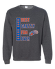 Grand Oaks Grizzlies Claw Best Grizzly Fan Men's Sweatshirt