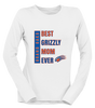 Grand Oaks Grizzlies Claw Best Grizzly Mom Women's LS T-Shirt