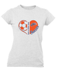 Grand Oaks Grizzlies Claw Heart Soccer Women's SS T-Shirt
