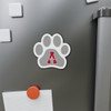 Archer High School Tigers Car Magnet - Tiger Paw Grey Block A