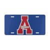 Archer High School Tigers Vanity Plate - Block A Dark Blue