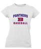 Bartlett Panthers Baseball #1 Women's Premium SS T-Shirt