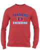 Bartlett Panthers Swimming Men's LS T-Shirt