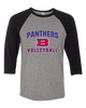 Bartlett Panthers Volleyball Women's Baseball T-Shirt