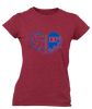 Bartlett Panthers Heart Volleyball Women's SS T-Shirt