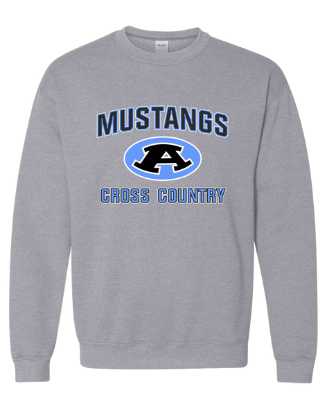 Aldine Mustangs Cross Country Men's Sweatshirt