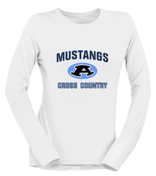 Aldine Mustangs Cross Country Women's Premium LS T-Shirt