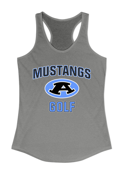 Aldine Mustangs Golf Women's Tank Top