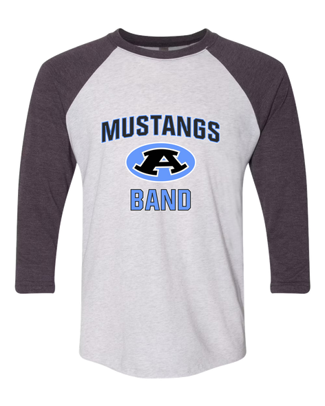 Aldine Mustangs Band # 1 Men's Baseball T-Shirt