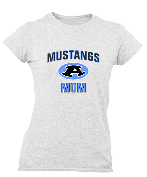 Aldine Mustangs Mom Women's Premium SS T-Shirt