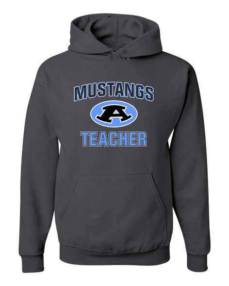 Aldine Mustangs Teacher Men's Premium Hoodie
