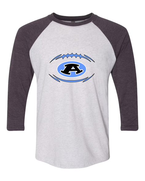 Aldine Mustangs Football #3 Women's Baseball T-Shirt