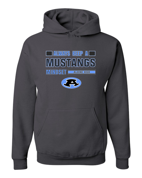 Aldine Mustangs Mindset Men's Premium Hoodie