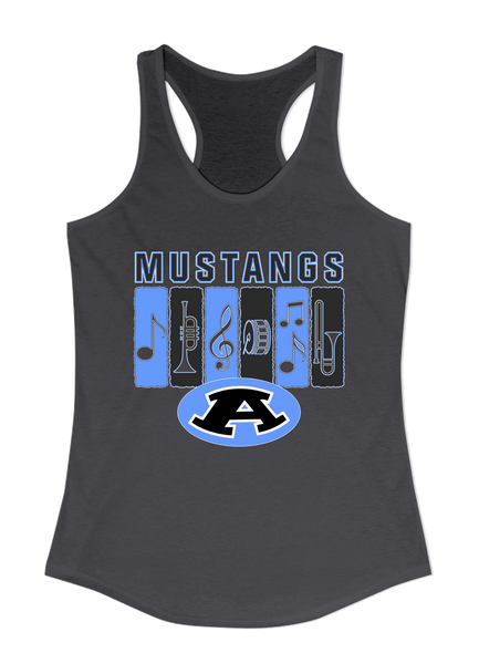 Aldine Mustangs Band # 2 Women's Tank Top