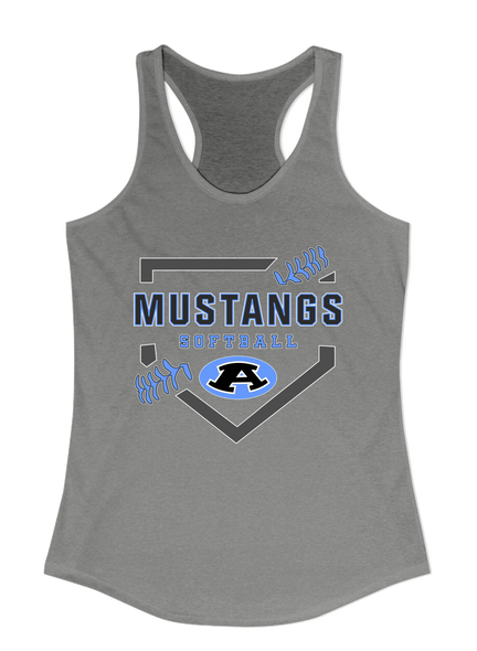 Aldine Mustangs Softball #2 Women's Tank Top
