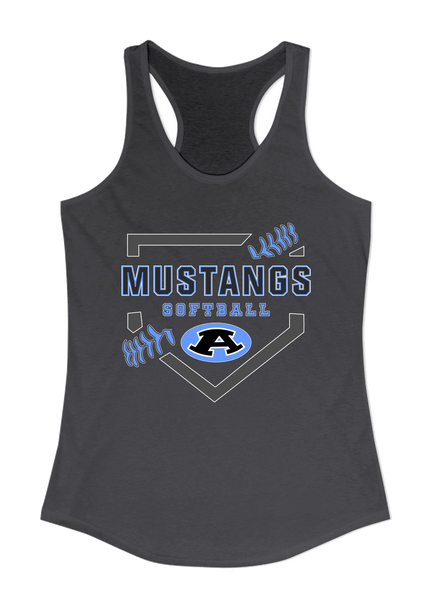 Aldine Mustangs Softball #2 Women's Tank Top