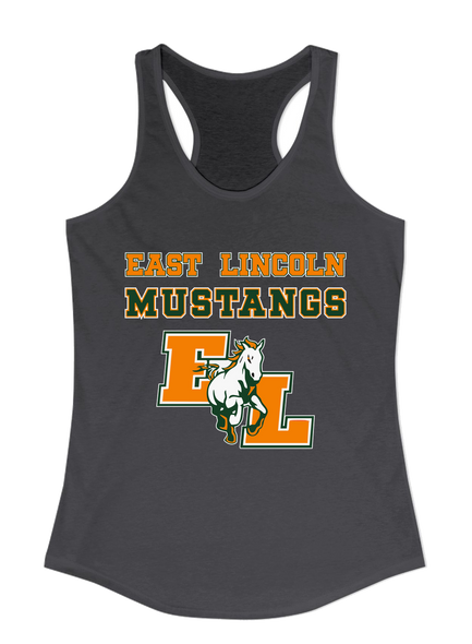 East Lincoln Mustangs Spirit Women's Tank Top