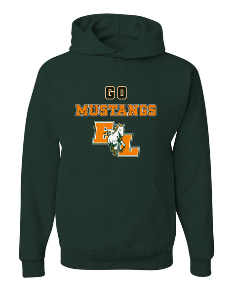 East Lincoln Mustangs Go Team Men's Premium Hoodie