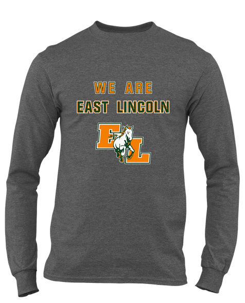 East Lincoln Mustangs We Are Men's Premium LS T-Shirt