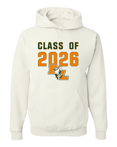 East Lincoln Mustangs Class of 2026 Men's Premium Hoodie