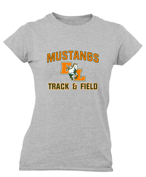 East Lincoln Mustangs Track & Field Women's Premium SS T-Shirt