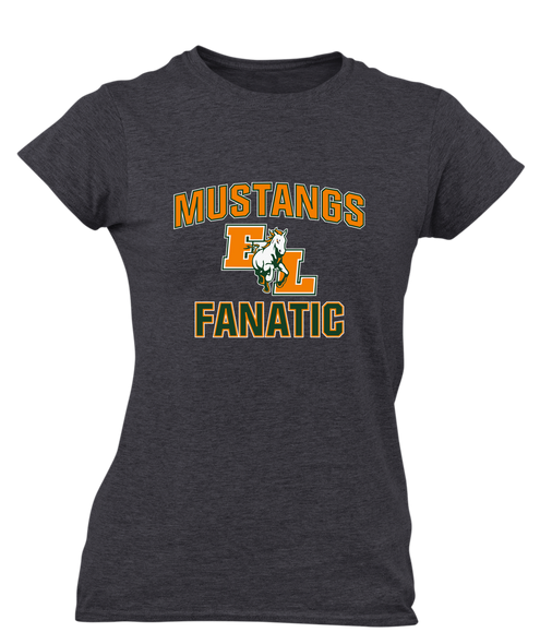 East Lincoln Mustangs Fanatic Women's SS T-Shirt