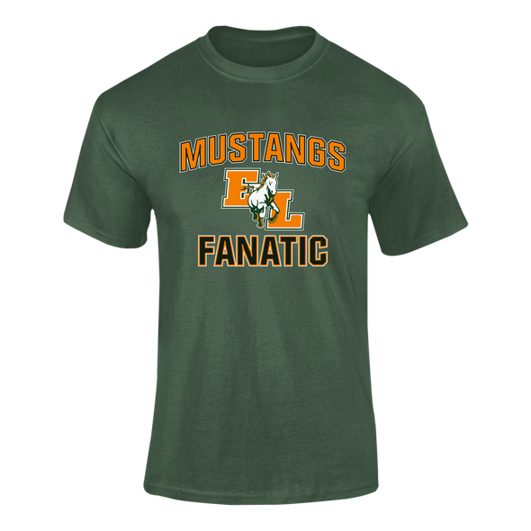 East Lincoln Mustangs Fanatic Men's SS T-Shirt