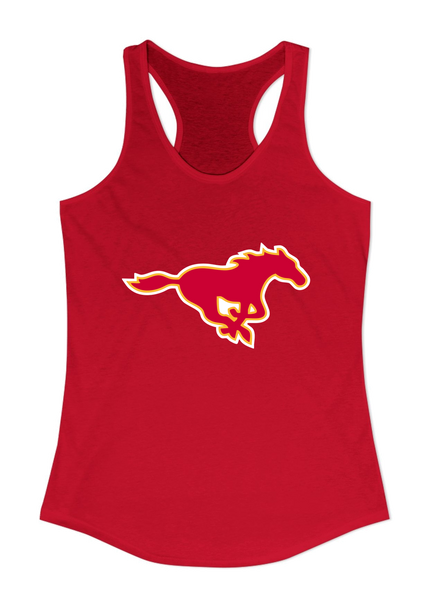 Abraham Lincoln Mustangs Mascot #1 Women's Tank Top