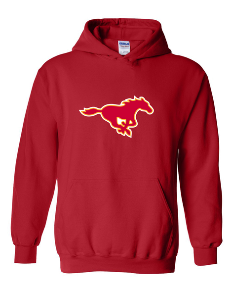 Abraham Lincoln Mustangs Mascot #1 Men's Hoodie