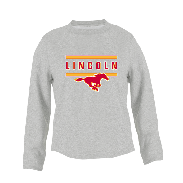 Abraham Lincoln Mustangs Mascot #4 Women's Sweatshirt