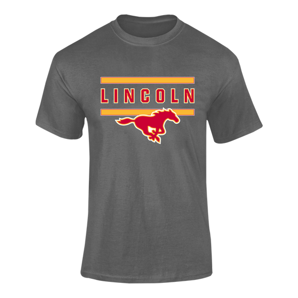 Abraham Lincoln Mustangs Mascot #4 Men's Premium SS T-Shirt