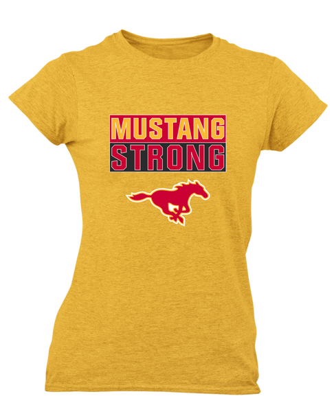 Abraham Lincoln Mustangs Strong #1 Women's Premium SS T-Shirt