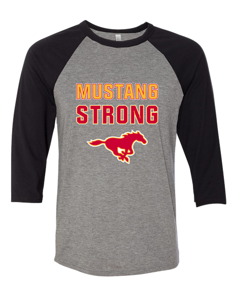 Abraham Lincoln Mustangs Strong #2 Women's Baseball T-Shirt