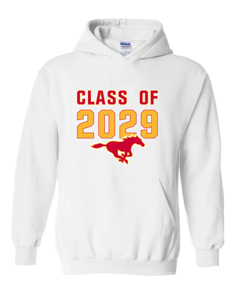Abraham Lincoln Mustangs Class of 2029 Men's Hoodie