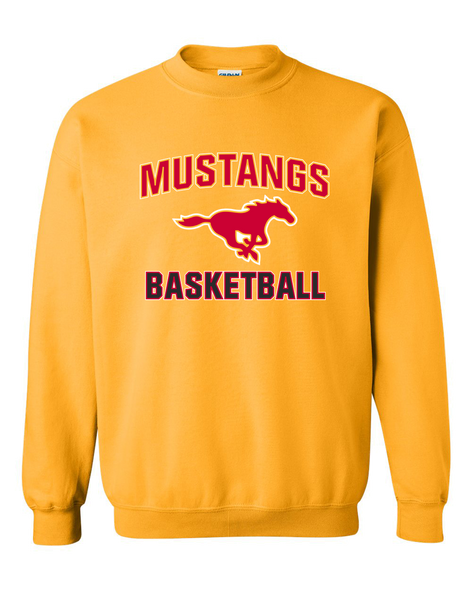 Abraham Lincoln Mustangs Basketball #1 Men's Sweatshirt