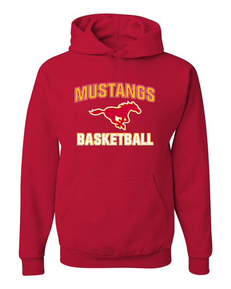 Abraham Lincoln Mustangs Basketball #1 Men's Premium Hoodie