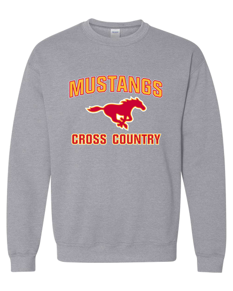 Abraham Lincoln Mustangs Cross Country Men's Sweatshirt