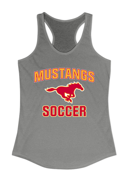 Abraham Lincoln Mustangs Soccer #1 Women's Tank Top