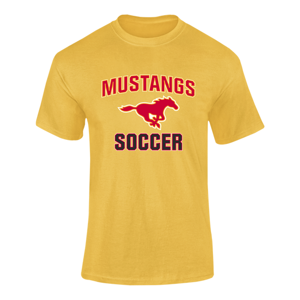 Abraham Lincoln Mustangs Soccer #1 Men's SS T-Shirt