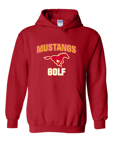 Abraham Lincoln Mustangs Golf Men's Hoodie