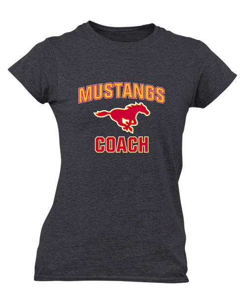 Abraham Lincoln Mustangs Coach Women's SS T-Shirt